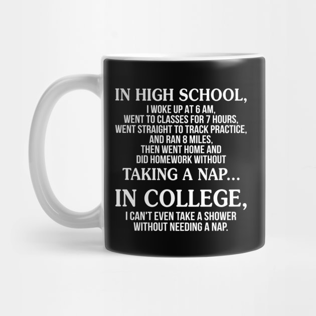 In High School I Woke Up At 6 am Went To Classes For 7 Hours by Murder By Text